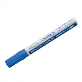 Lyra Mark + Sign Industriemarker 2-4 mm Blauw 4040051