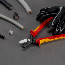 Knipex 95 18 225 StepCut® XL Kabelschaar met getrapte snede