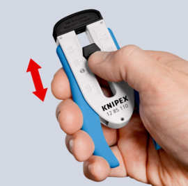 Knipex 12 85 110 SB Stripgereedschap voor glasvezelkabel