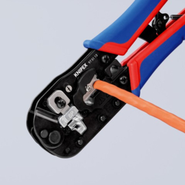 Knipex 97 51 13  Krimptangen voor RJ45-westernstekkers