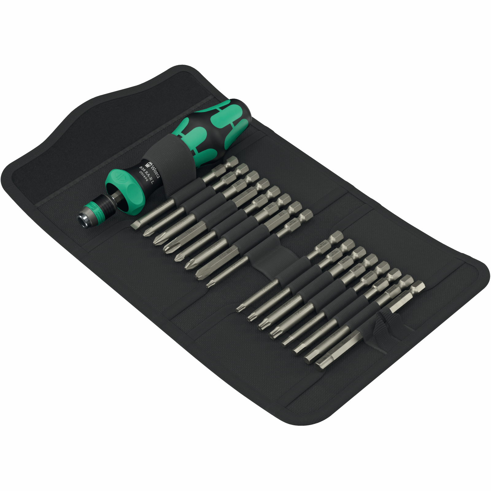 Wera Kraftform Kompakt 60 RA -R 1, 17‑delig 05051530001