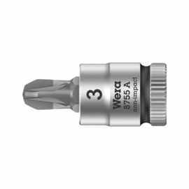 Wera 8755 A Kruiskop Pozidriv Bitdop PZ 3- 1/4"-aandrijving 05003355001