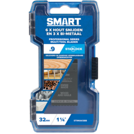 Smart zaagbladenset Starlock 9-delig