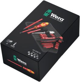 Wera 18-delig VDE-wisselklingenset Kraftform Kompakt 05003471001