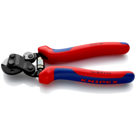 Knipex 95 62 160 Staaldraadschaar Ook voor zeer stevige draadkabels