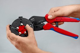 Knipex 97 33 01 Krimptang met verwisselbaar magazijn