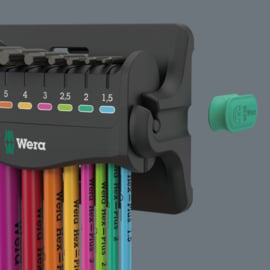 Wera 950/9 Hex-Plus Multicolour 3 Stiftsleutelset 05133165001