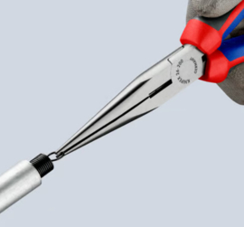 Knipex 26 12 200  Platspitse tang met zijsnijder (telefoontang)