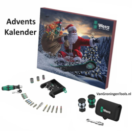 Wera 05136609001 Adventskalender - Decemberkalender 2024 - 25‑delig
