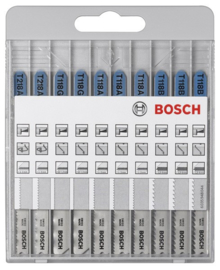 Bosch 10-delige decoupeerzaagbladenset Basic for Metal