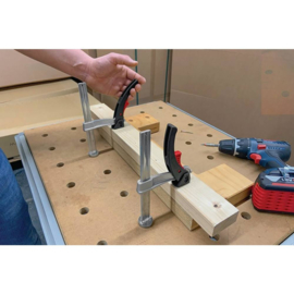 Bessey TW20-15-8-KLI Spanelement voor multifunctionele tafel TW-KLI