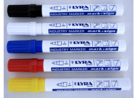Lyra Mark + Sign Industriemarker 2-4 mm Zwart 4040099