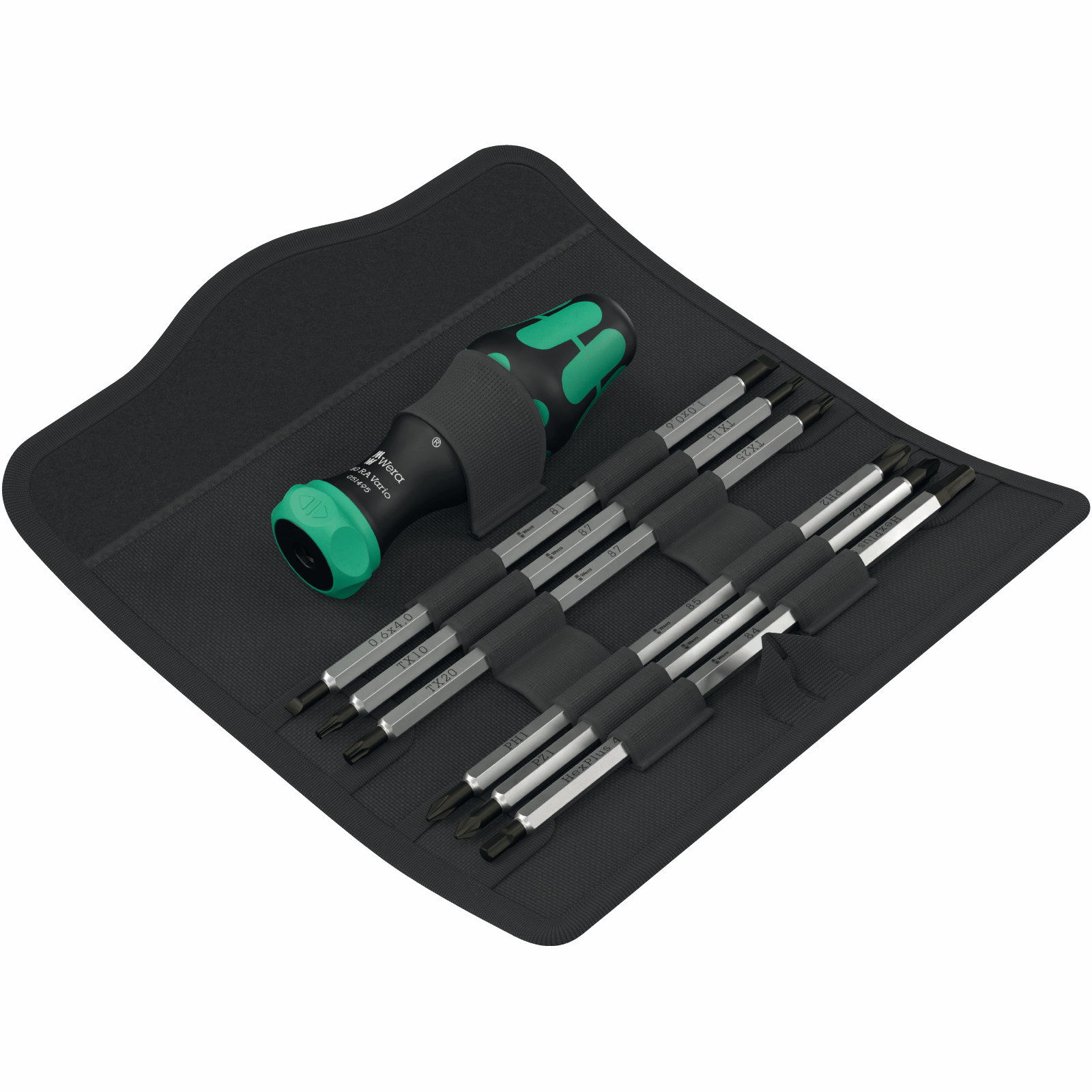 Wera Kraftform Kompakt Vario RA, 7‑delig 05051540001