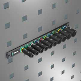 Wera 9660 dop-magneetstrip B Impaktor Deep 1 doppenset, 3/8"  05005590001