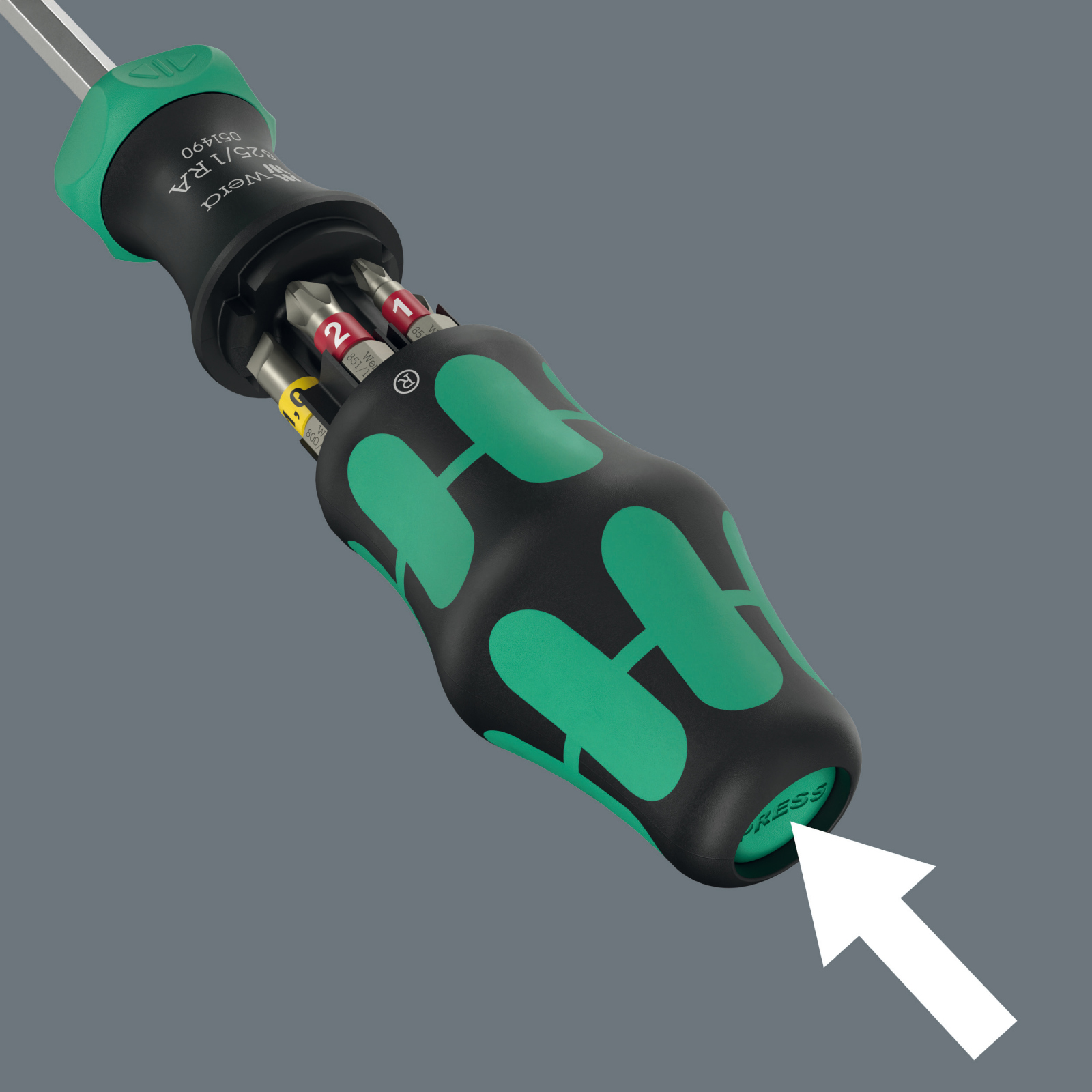 Wera Kraftform Kompakt 27 RA 1, 6‑delig 05051517001