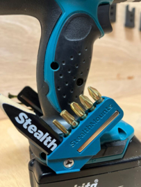 StealthMounts BH-MK-4590-BLU  45° & 90° magnetische bithouder voor Makita