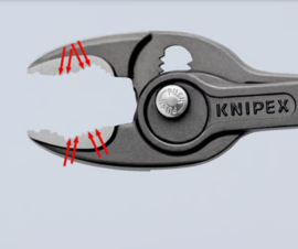 Knipex TwinGrip voorgrijptang 2-delig 00 19 61 V02