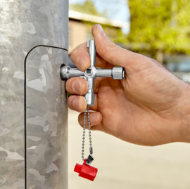 Knipex 00 11 03 Schakelkastsleutel Voor alle standaard schakelkasten en afsluitsystemen