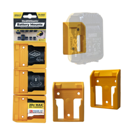 StealthMounts BM-DW20-YLW-6 Accuhouder voor DeWALT & Flexvolt