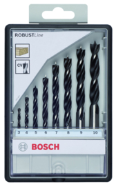 BOSCH 8-DELIGE ROBUST LINE HOUTSPIRAALBORENSET X5L  2607010533