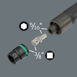 Wera 2090/16 Impaktor slagschroevendraaierset 1, metrisch, 3/8  05072018001