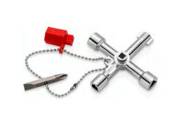 Knipex 00 11 03 Schakelkastsleutel Voor alle standaard schakelkasten en afsluitsystemen