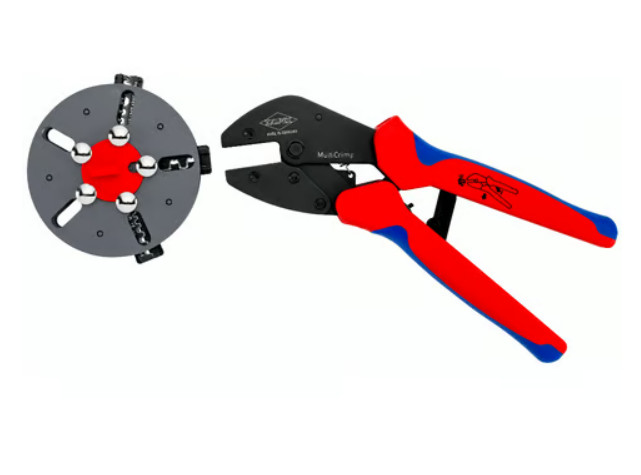 Knipex MultiCrimp Krimptang met wissellader 97 33 03