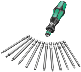 Wera 8100 SA/SC 2 Zyklop Speed-ratelset, 1/4"en 1/2" metrisch, 43‑delig 05160785001