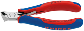 Knipex 62 12 120 Elektronica-voorsnijtang met schuine kop