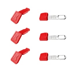 Knipex TetheredTool Clips + ColorCode Clips rood 00 63 06 TCR