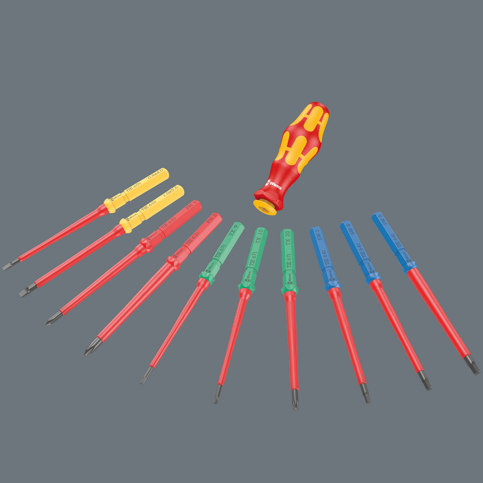 Wera Kraftform Kompakt VDE Safe-Torque Speed schakelkast set 1, 23‑delig