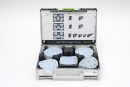 AKTIE SET Festool Granat schuurpapier RO125 in systainer