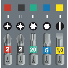 Wera 05057697001 Bitset Bit-Check 30 Impaktor 2, 30-delig