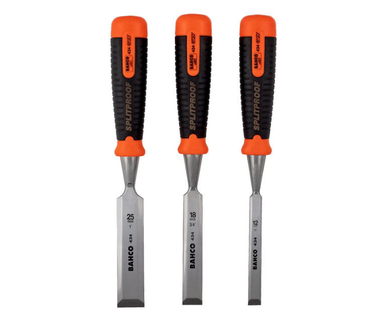 Bahco Steekbeitelset ERGO 434 12-25mm 3-delig - 434-S3-EUR