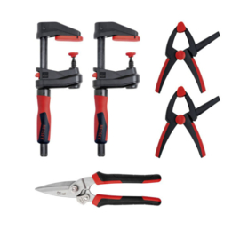 Bessey SET1-A Actieset met span- en snijgereedschap