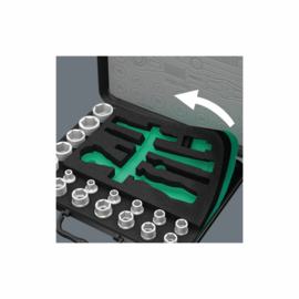 Wera 8100 SB 2 Zyklop Speed ratelset, 3/8" 05003594001