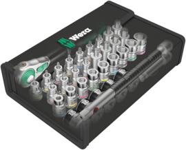 Wera 05003536001 8100 SB All-in Zyklop Speed-ratelset, 3/8" aandrijving, 35‑delig