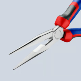 Knipex 26 15 200 Platspitse tang met zijsnijder (telefoontang)