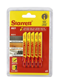 Starrett BU214 multifunctionele decoupeerzaagbladen
