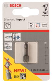 BOSCH BIT DIAMOND IMPACT (T25, 25MM) - 1 ST. - BOSCH 2608522046