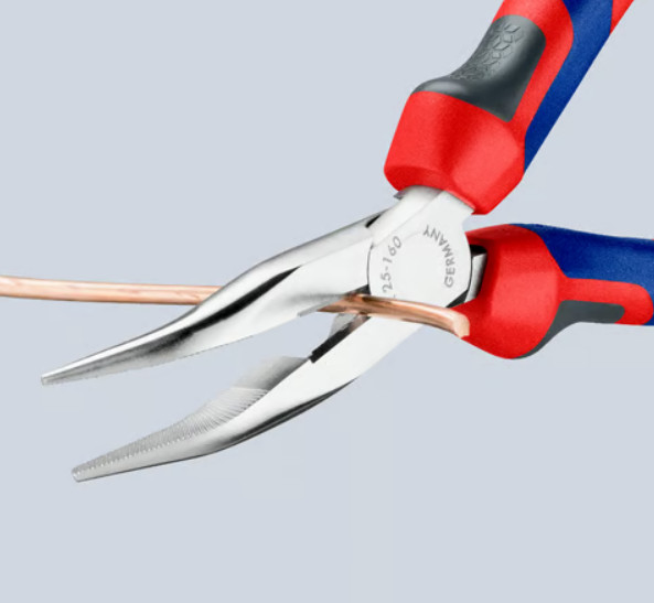 Knipex 25 25 160 Platspitse tang met zijsnijder (radiotang)