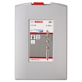 Bosch Metaalboren HSS-G 1-10 mm 19 Stuks  2608587013