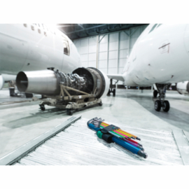Wera 950/9 Hex-Plus Multicolour 1  inbussleutelset Kerst editie