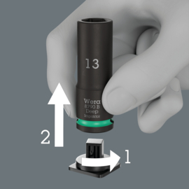 Wera 8790 B Impaktor Deep Set 1, 14‑delig  05005580001
