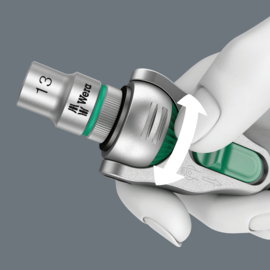 Wera 8000 A SB Zyklop-ratel met 1/4"-aandrijving 05073260001