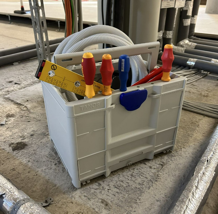 Tanos Systainer³ CombiBox M 287, lichtgrijs 83001058