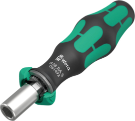 Wera 838 RA S bithandhouder met ratelfunctie, 1/4" 05051492001