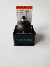 Festool Holprofielfrees HW S8 D38,1/R12,7 KL 491021