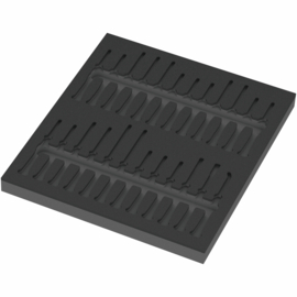 Wera 9815 schuimrubberen inzetstuk voor schroevendraaiers Kraftform Micro Set 1 05137315001