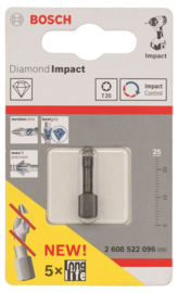 BOSCH BIT DIAMOND IMPACT (T20, 25MM) - 1 ST. - BOSCH 2608522096